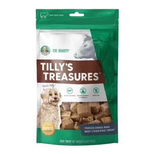 Tilly’s Treasures 100% Freeze-Dried Raw Beef Liver Dog Treats